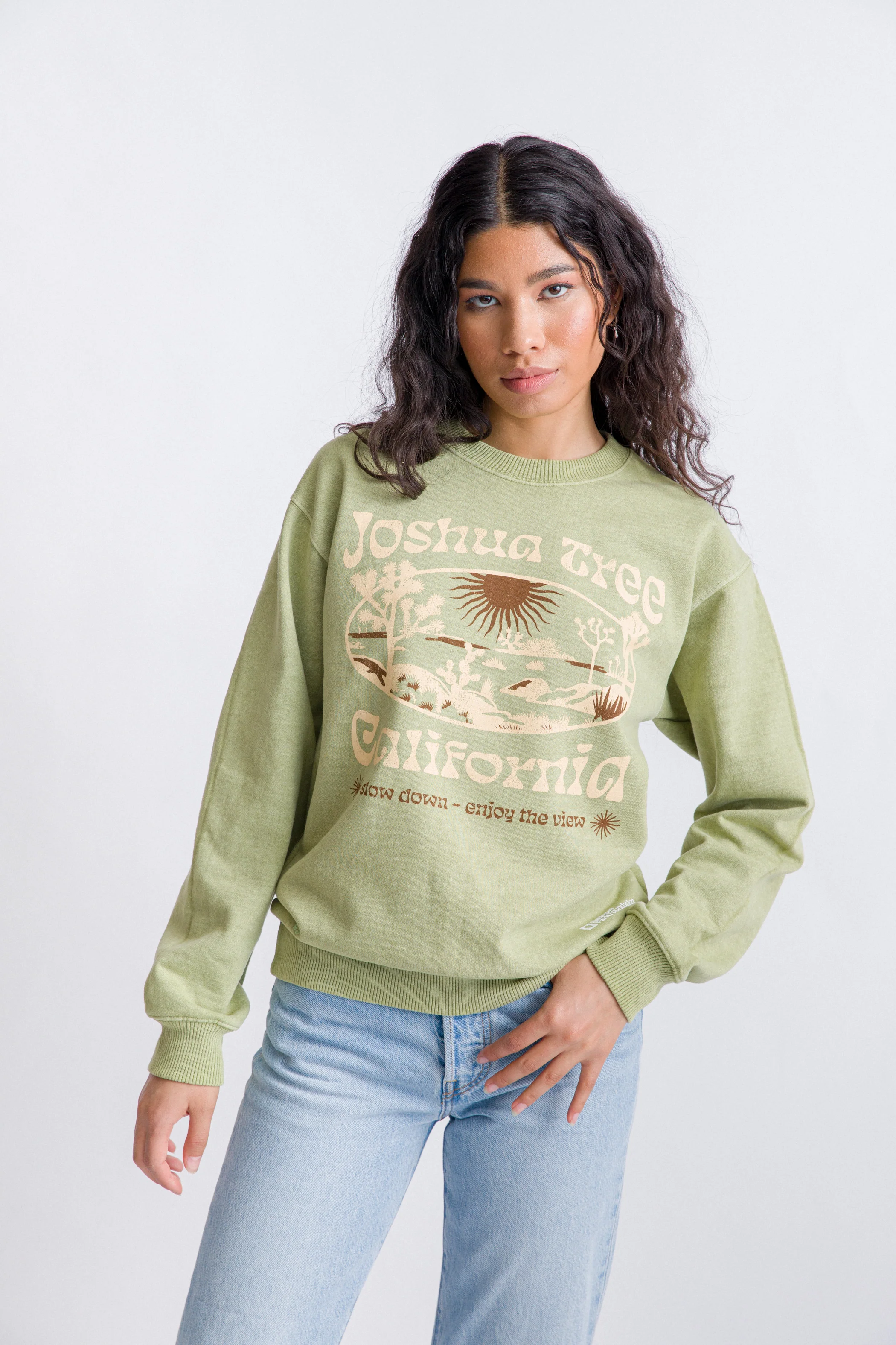 Joshua Tree Slow Down Recycled Crewneck - Image 5