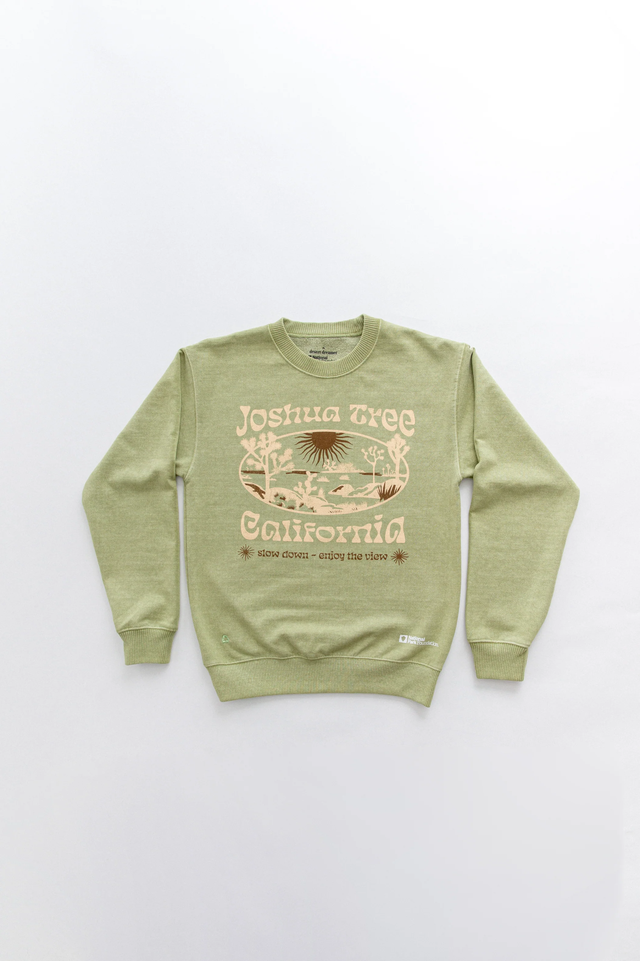 Joshua Tree Slow Down Recycled Crewneck - Image 6