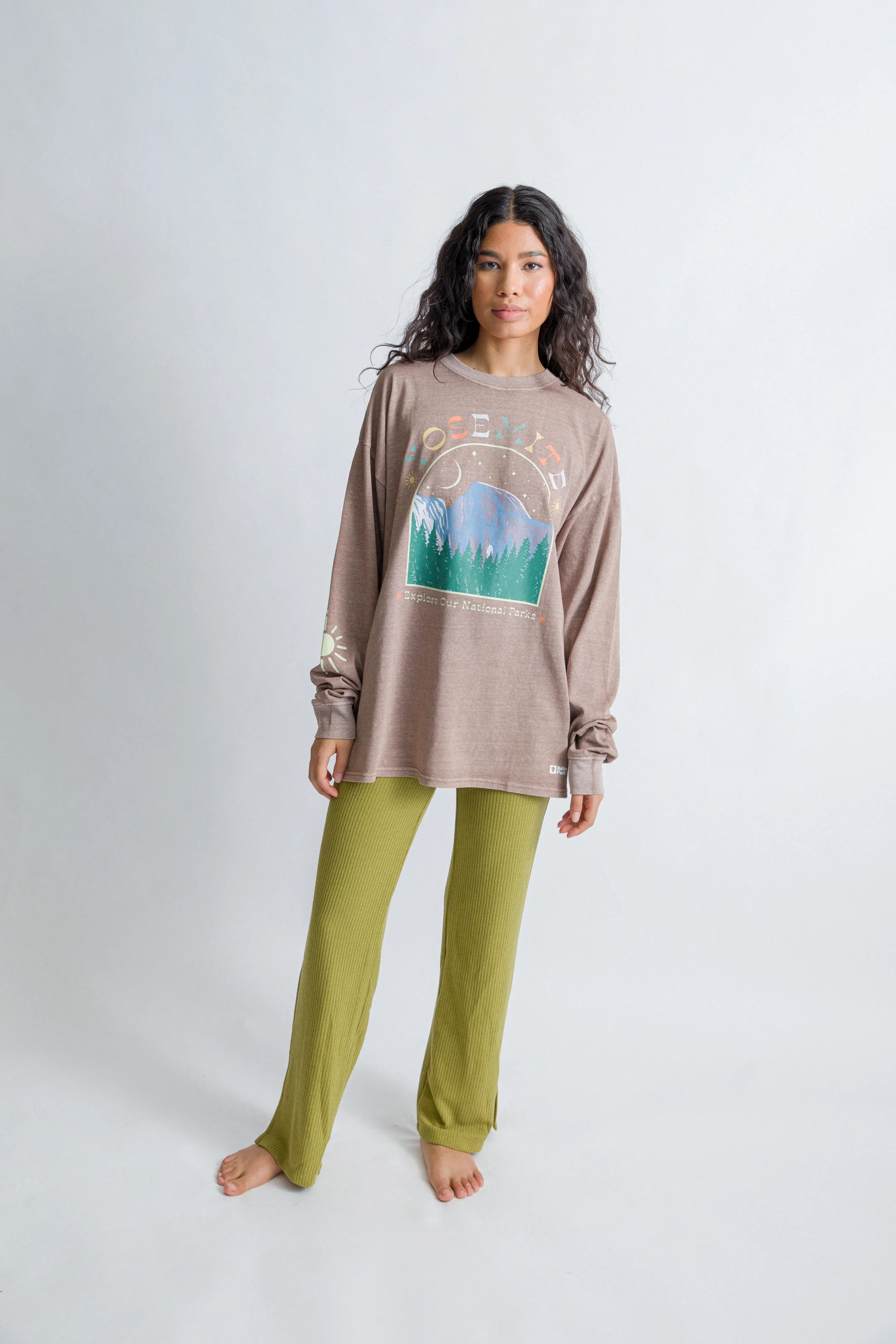 Yosemite Stars Recycled Longsleeve Tee - Image 5